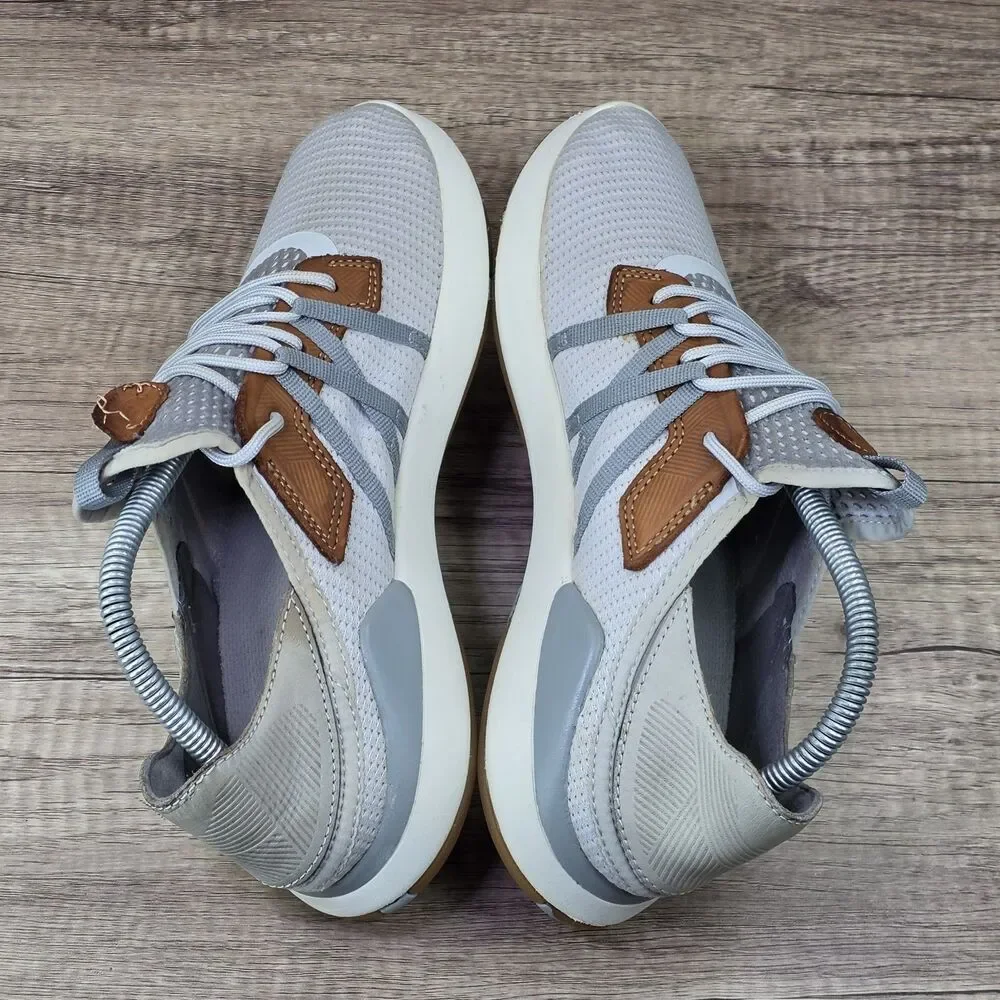 OluKai Mio Li Men's Size 8 Fog Dusty Blue Grey Shoes 10440-DW25 READ DESCRIPTION